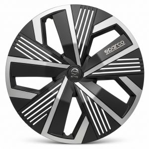 TAPA LLANTA SPARCO ARO 16 SPC1622BKGR