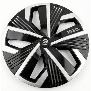TAPA LLANTA SPARCO ARO 15 SPC1522BKSV-C