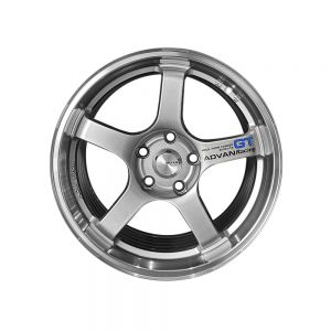 LLANTAS ADVAN GT 5X114 17X7.5" HYPER BLACK