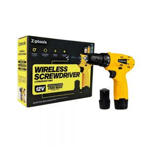 ZIPTOOL DESTORNILLADOR ELECTRIVO 12V