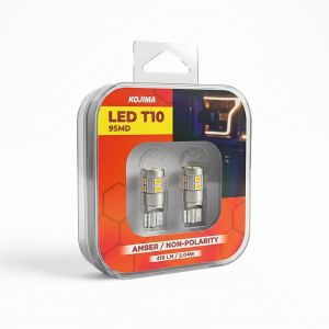 LED T10 9SMD AMBER