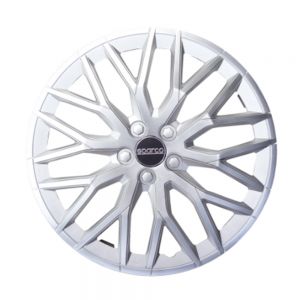 SPARCO TAPA LLANTA ARO 14 SILVER SPC1416S