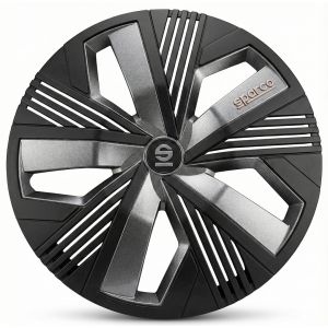 TAPA LLANTA SPARCO ARO 15 SPC1526BKGR-C