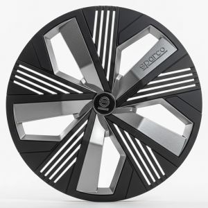 TAPA LLANTA SPARCO ARO 16 SPC1626BKGR