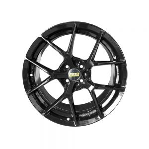 LLANTAS BBS 4X100 17X7.5" GLOSS BLACK