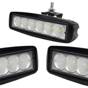 BARRA SPOT RECTO 6 LEDS