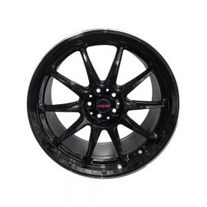 LLANTAS RAYS 5X100 18X8 HYPER BLACK