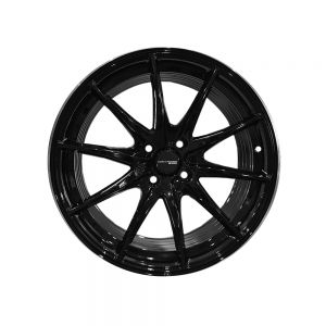 LLANTAS RAYS 4X100 17X7.5 GLOSS BLACK