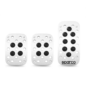 SPARCO PEDALERA SET  SPC0409BK MEC ALUM