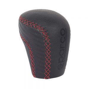 SPARCO POMO SPG105RD CUERO ROJO